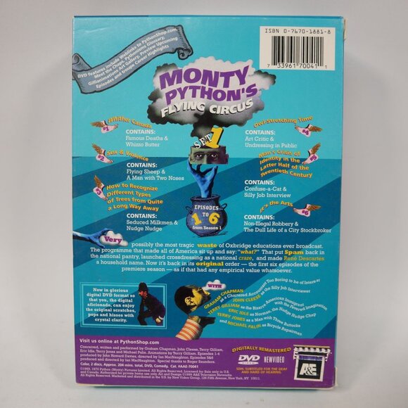 Monty Pythons Flying Circus Complete Series DVD Box Sets Remastered TESTED - Picture 3 of 15
